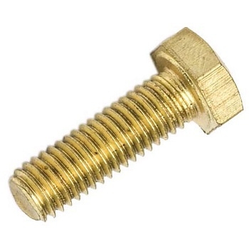 Болт шестигранный М20х30 DIN 933 латунь